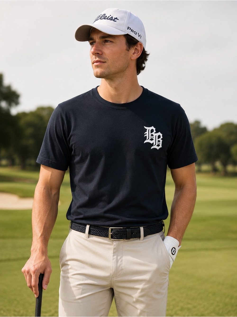 Bogey Boys Gothic Logo Tee